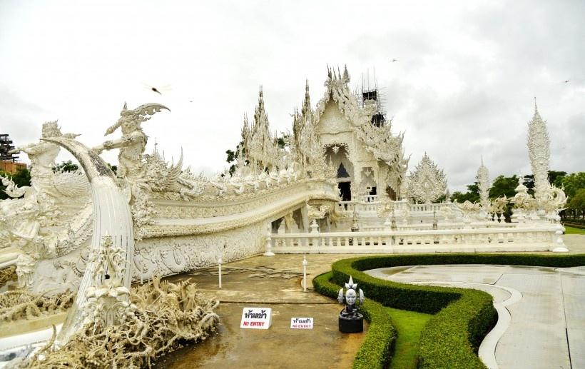 泰国清莱灵光寺风景写真