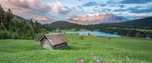 阿尔卑斯山脉风景壁纸