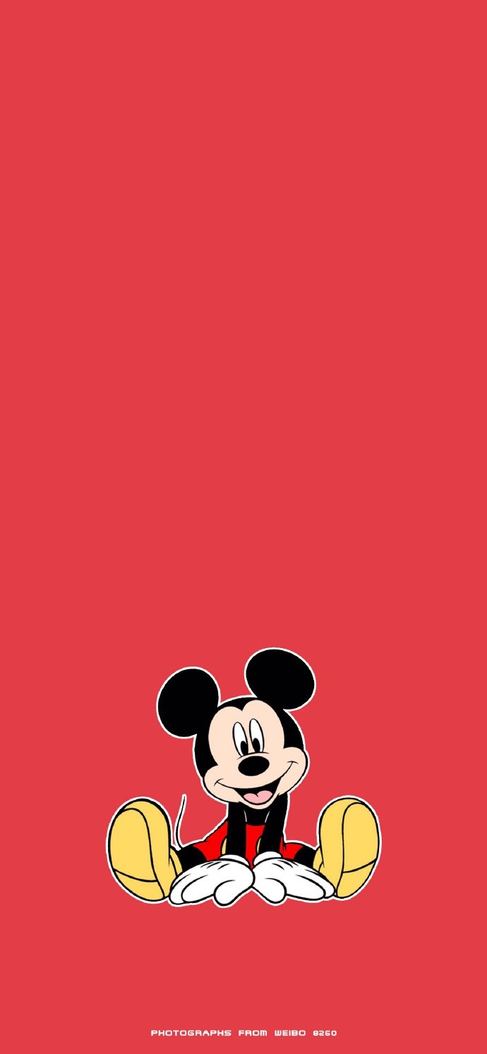 迪士尼米老鼠经典形象手机壁纸