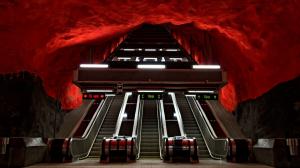 瑞典斯德哥尔摩地铁站