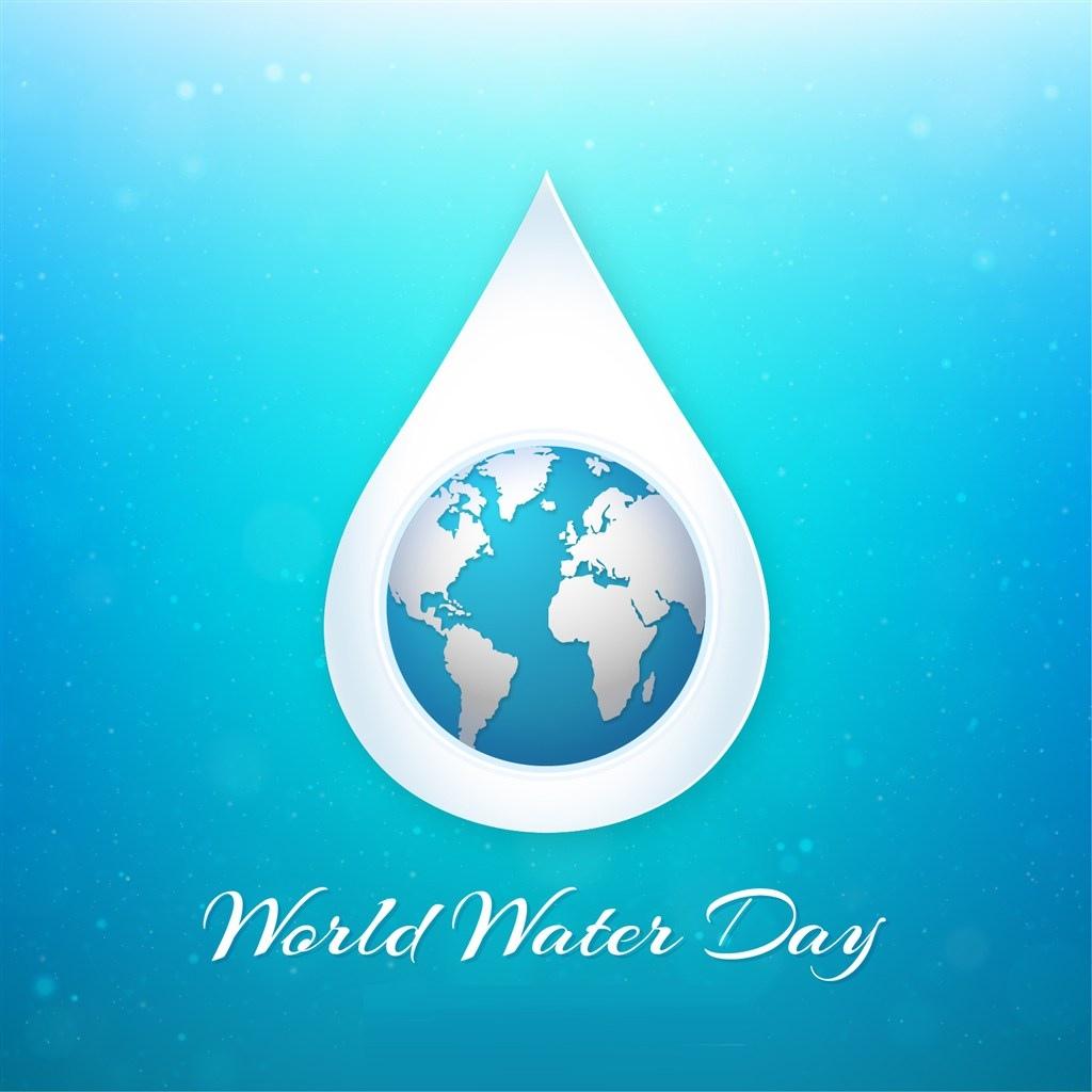 2019年3月22日世界水日水滴创意高清宣传图片
