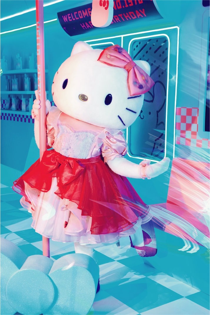 Hello Kitty 遇上赛博朋克