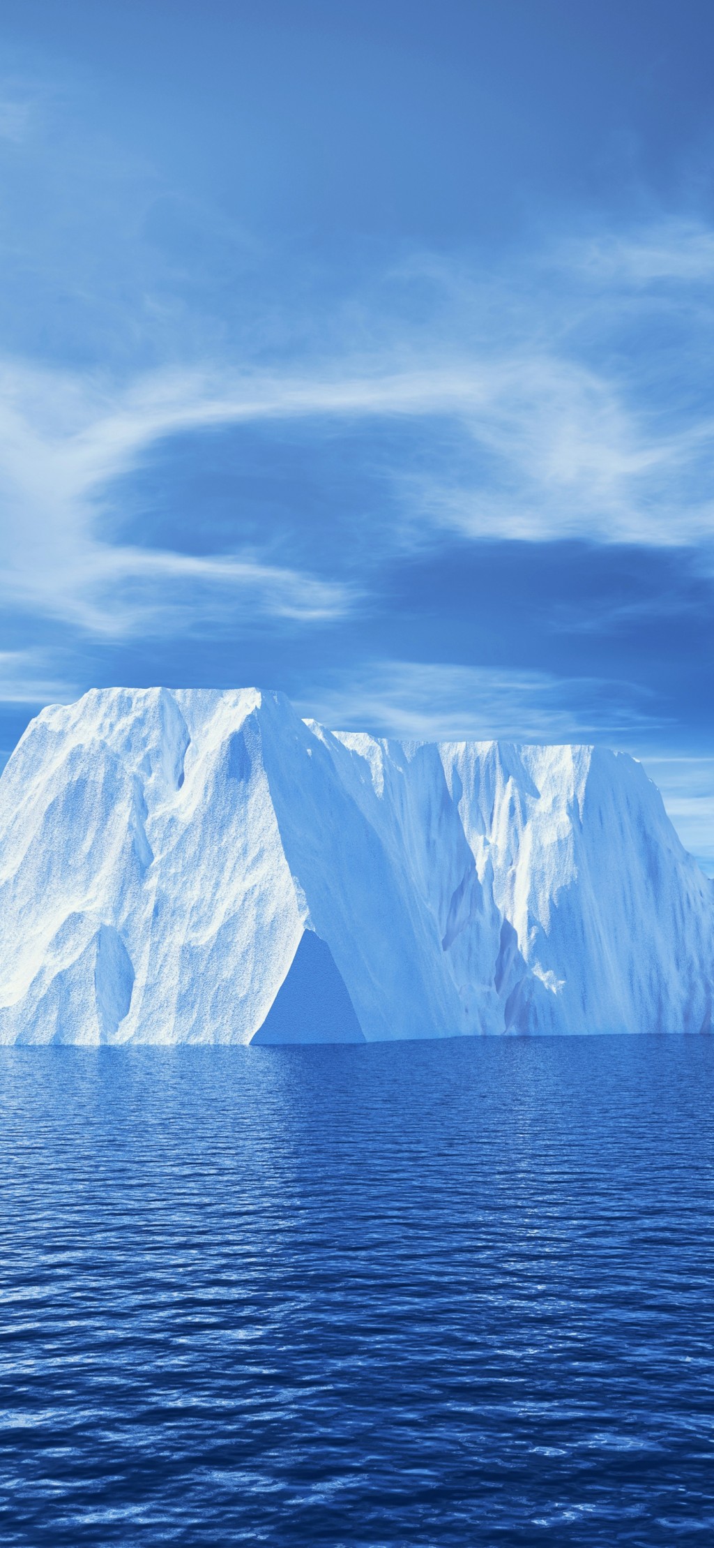 冰川系列风景清新手机壁纸
