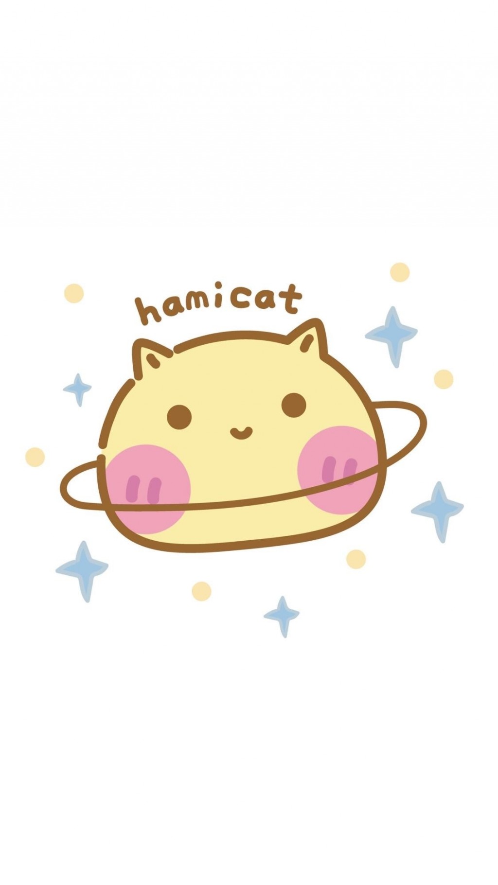 Hamicat哈咪猫超可爱卡通手机壁纸