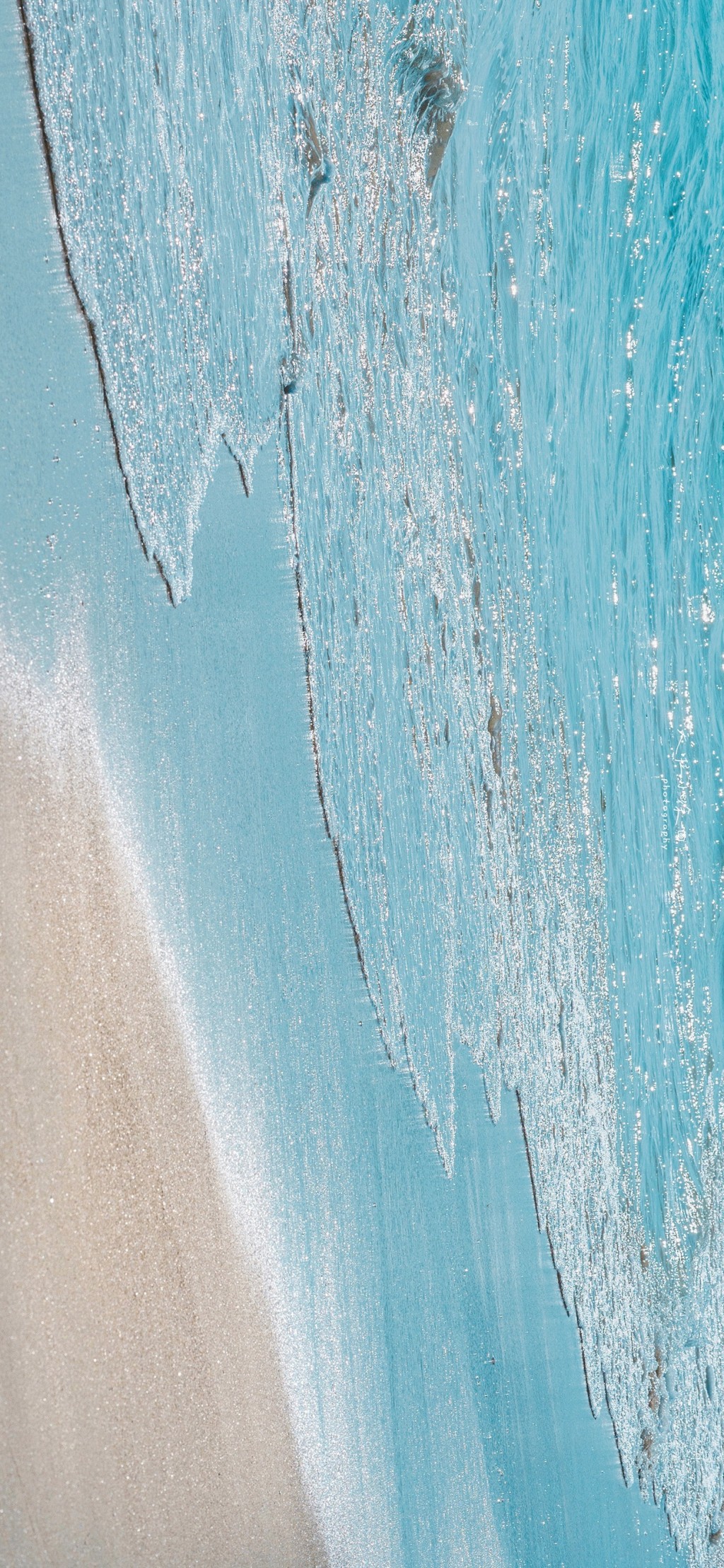 蓝色大海自然风景手机壁纸