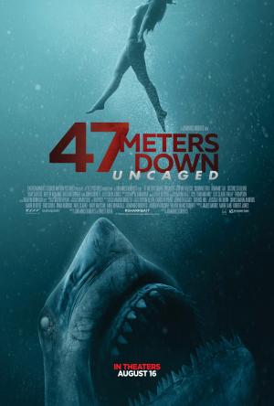 史泰龙女儿首次出演深海灾难电影《鲨海47：猛鲨出笼》海报
