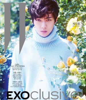 EXO登上某时尚杂志7月号封面
