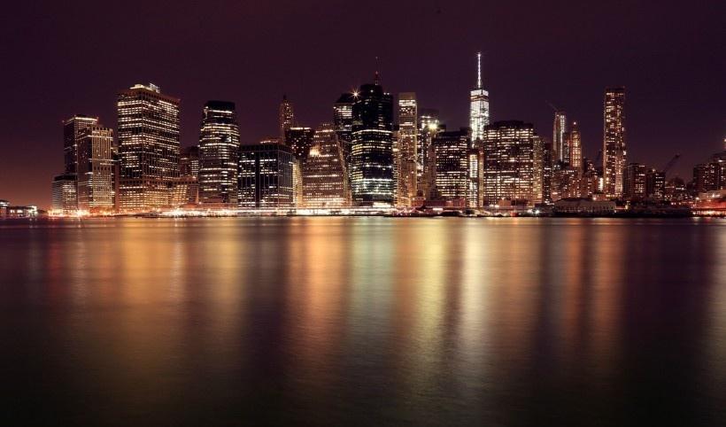 纽约夜景写真