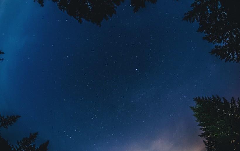 美丽的夜空写真