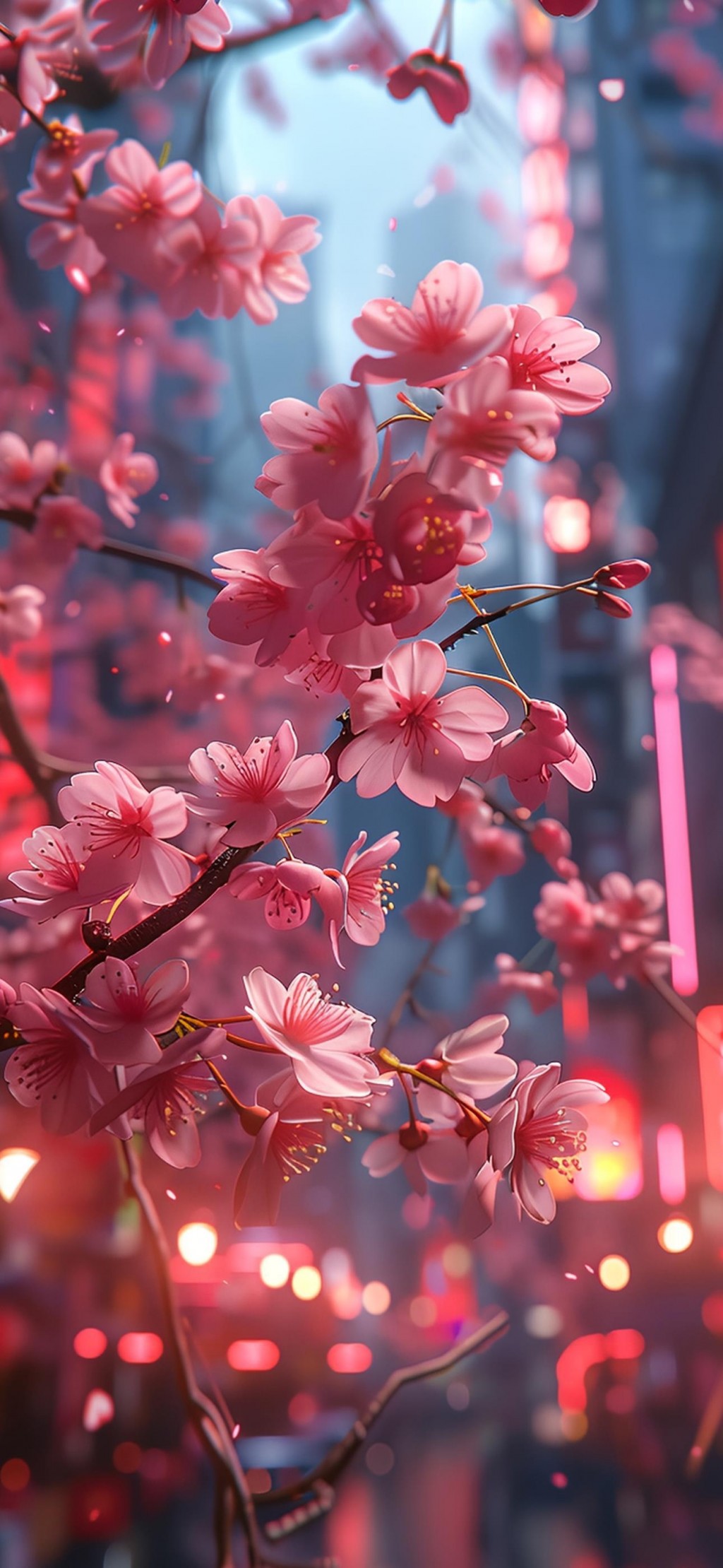 樱花盛开春暖花开风景手机壁纸