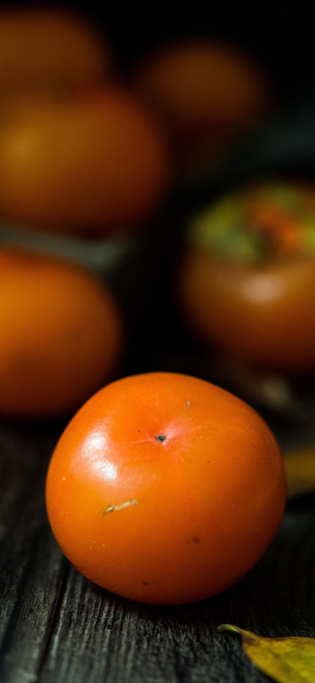 柿子诱人水果美食手机壁纸
