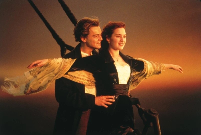 《泰坦尼克号》唯美浪漫剧照图片