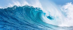 巨大海浪震撼壁纸