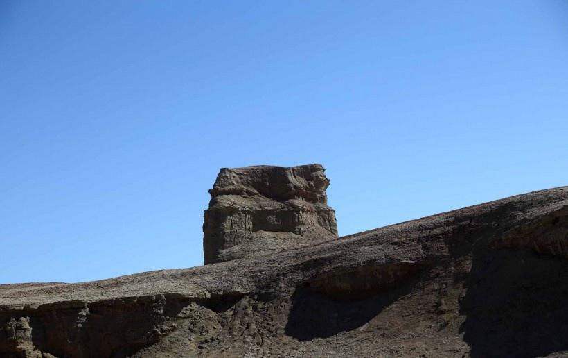 神秘诡异黄沙漫天自然景观新疆魔鬼城