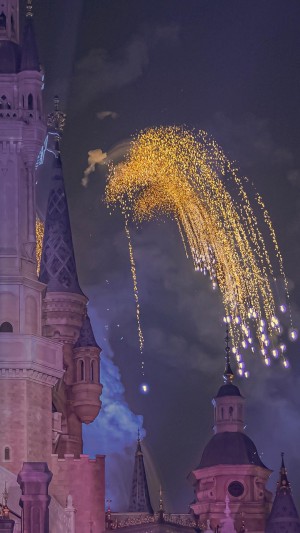 2021最耀眼迪士尼城堡背景图