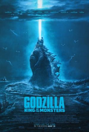 科幻电影《哥斯拉2：怪兽之王》定档海报