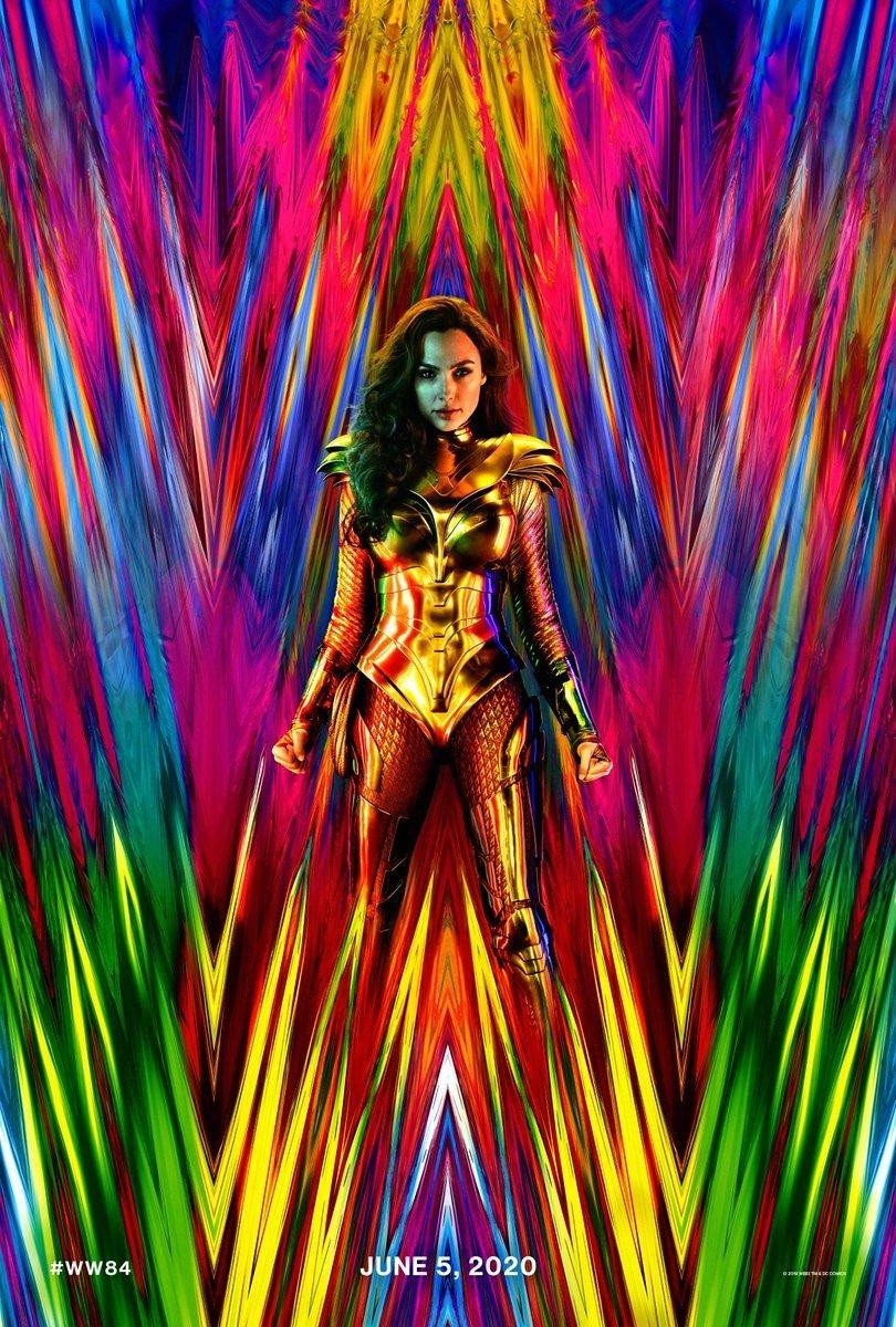 盖尔·加朵《神奇女侠2》黄金圣斗士海报图片
