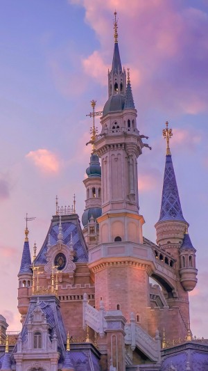 迪士尼浪漫城堡唯美写真