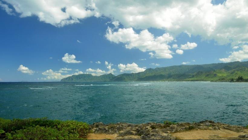 夏威夷海岸风景写真图片