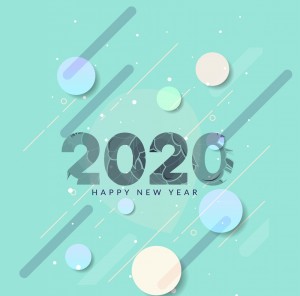 2020年新年艺术字