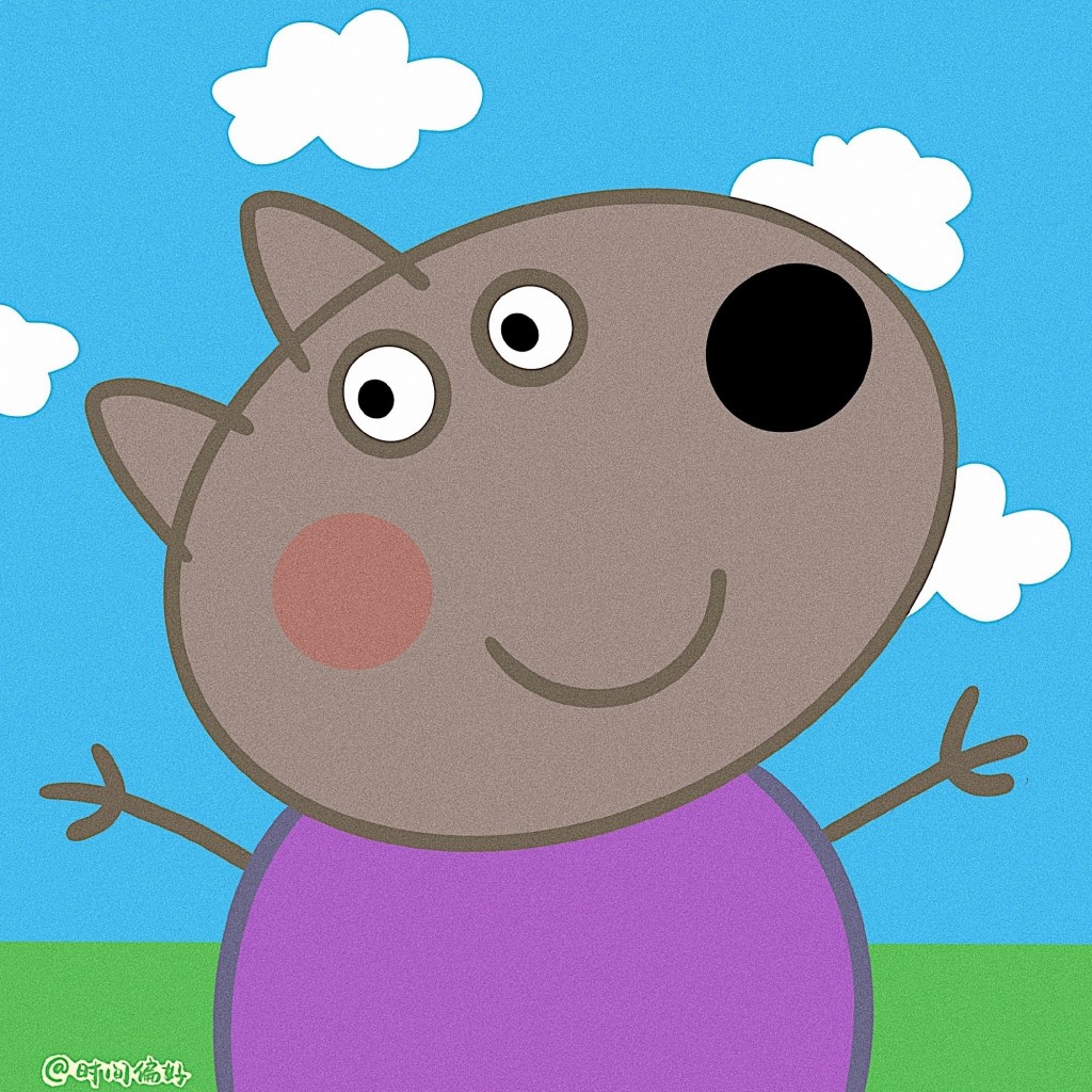 小猪佩奇系列可爱卡通头像图片