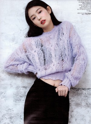 JENNIE金智妮W KOREA二月刊时尚封面写真