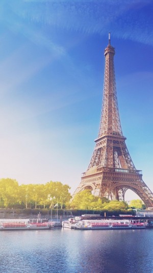浪漫梦幻的巴黎埃菲尔铁塔美景
