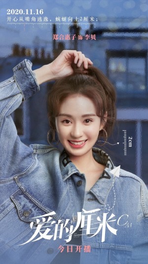郑合惠子《爱的厘米》海报图片