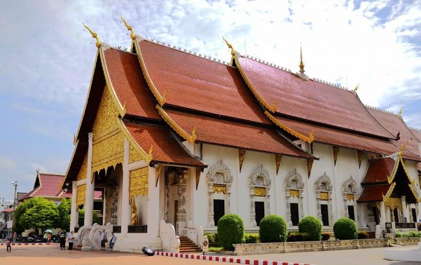 泰国清迈大塔寺图片