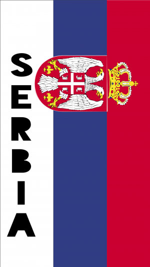 2020东京奥运会塞尔维亚国旗