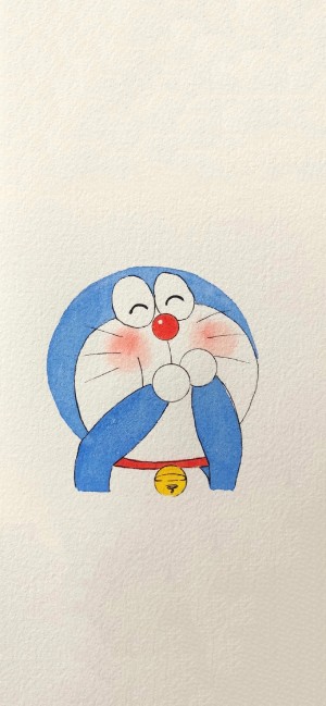 可爱哆啦A梦蓝胖子高清手机壁纸