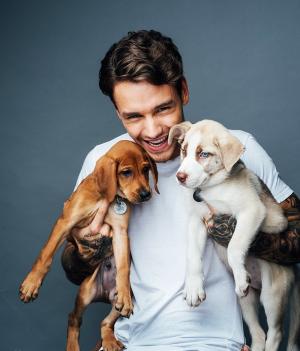 利亚姆·佩恩Liam Payne携爱犬拍摄最新高清写真