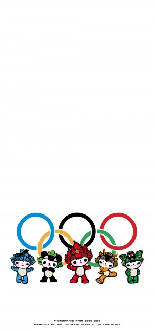 2008年北京奥运会吉祥物福娃手机壁纸