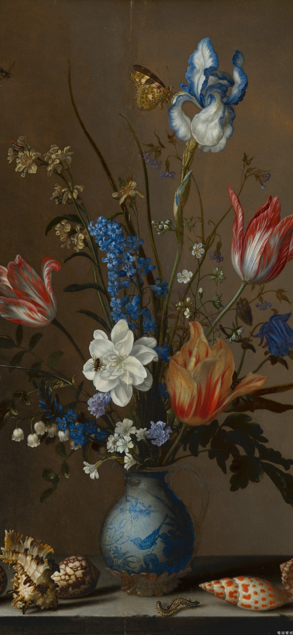 油画·花卉全面屏高清手机壁纸