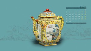 2022年5月故宫博物院古董日历手机壁纸