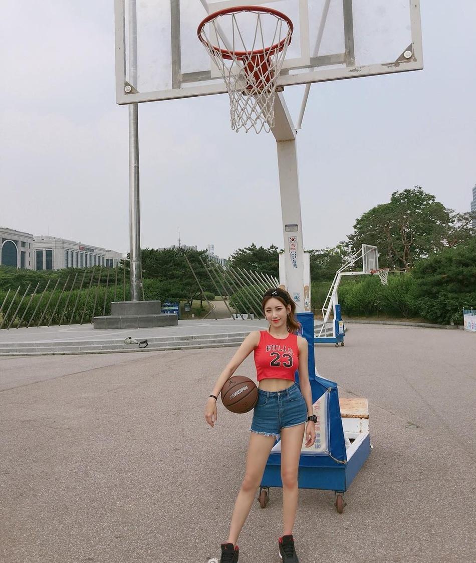 韩国最美体育老师运动美照