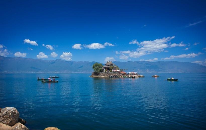云南大理洱海风景图片