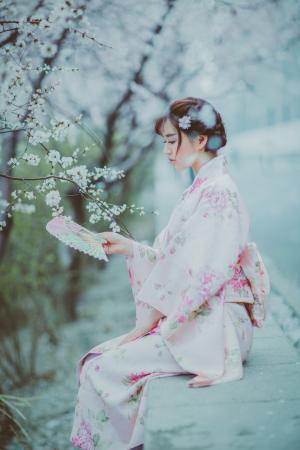 古装日本和服美女唯美浪漫迷人写真图片