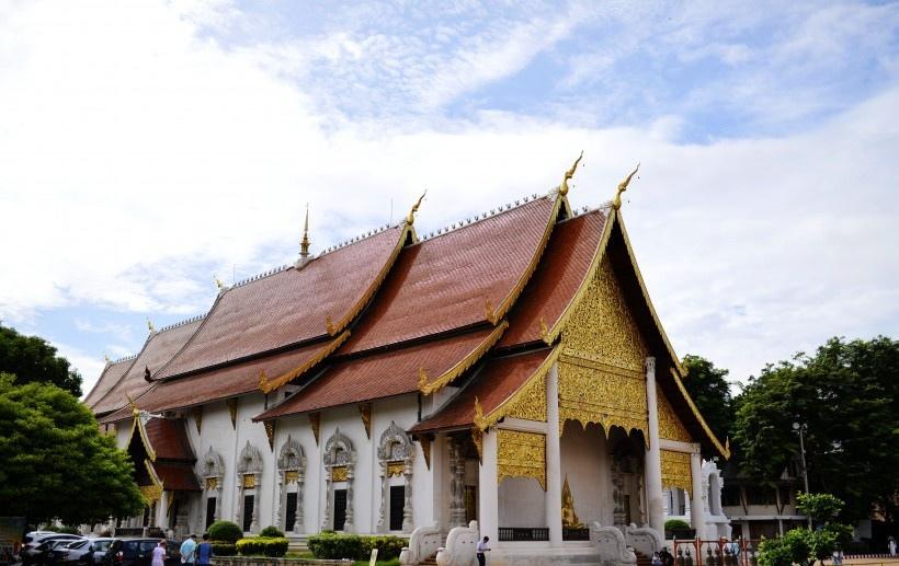 泰国清迈大塔寺图片