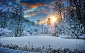 大自然冬季雪景壁纸