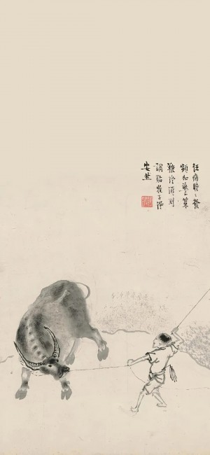 中国风水墨画意境手机壁纸