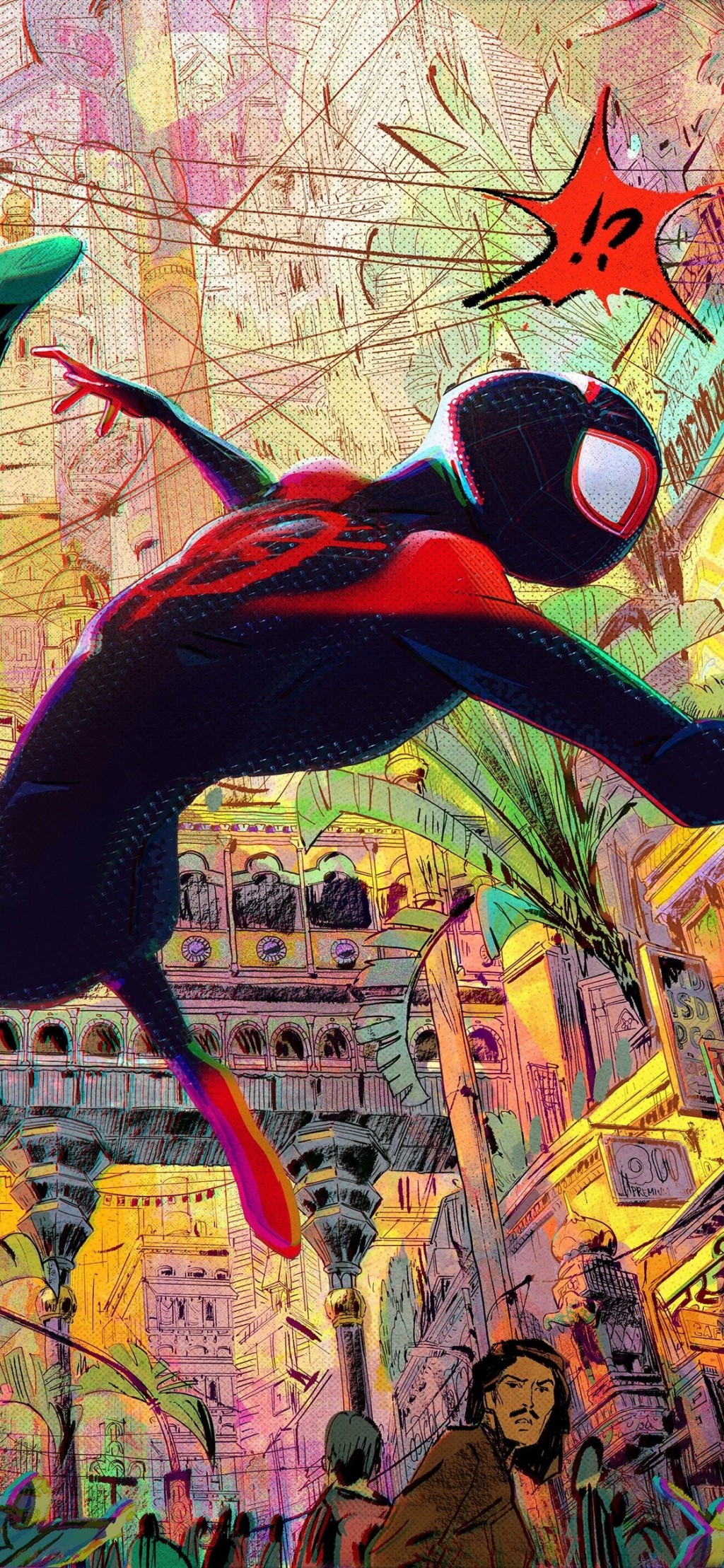 蜘蛛侠:纵横宇宙酷帅动漫手机壁纸