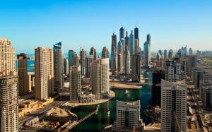 豪华都市迪拜高清风景图片