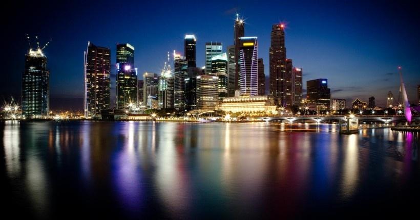 新加坡城市风景写真图片