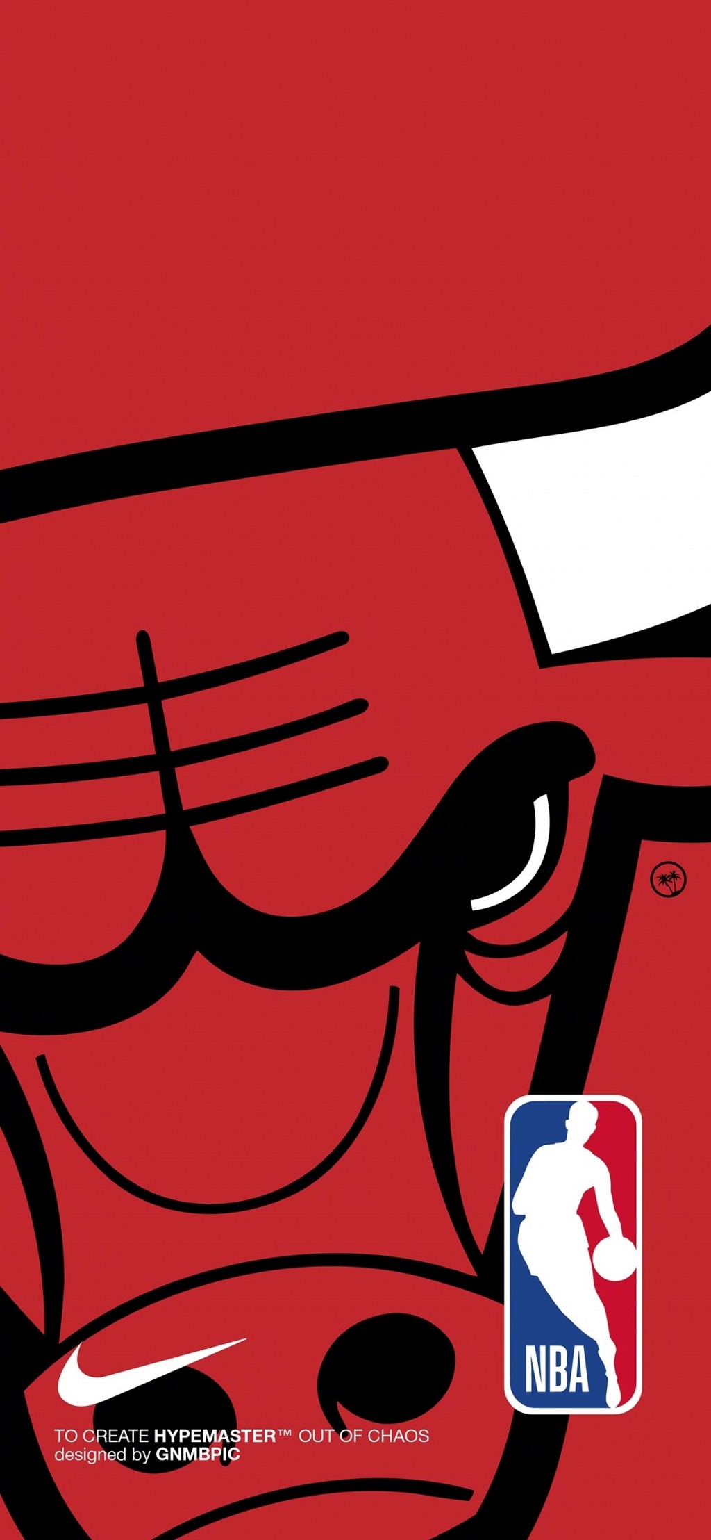 NBA球队LOGO插画手机壁纸