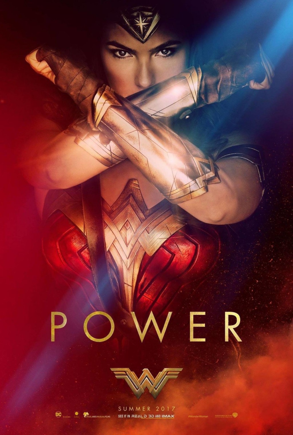 盖尔·加朵《神奇女侠2》黄金圣斗士海报图片