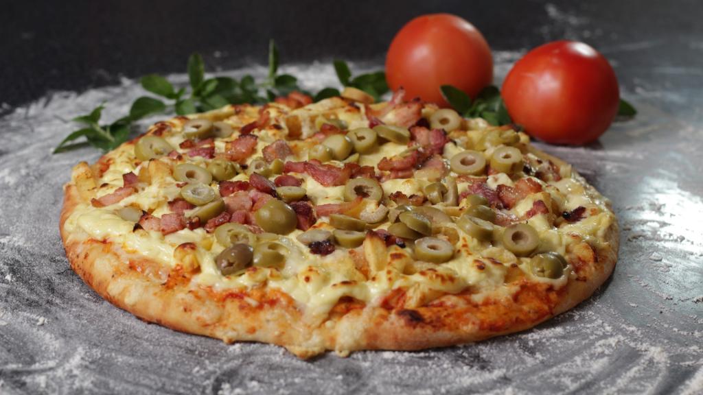 吃货最爱各种款式的比萨（Pizza）高清桌面壁纸