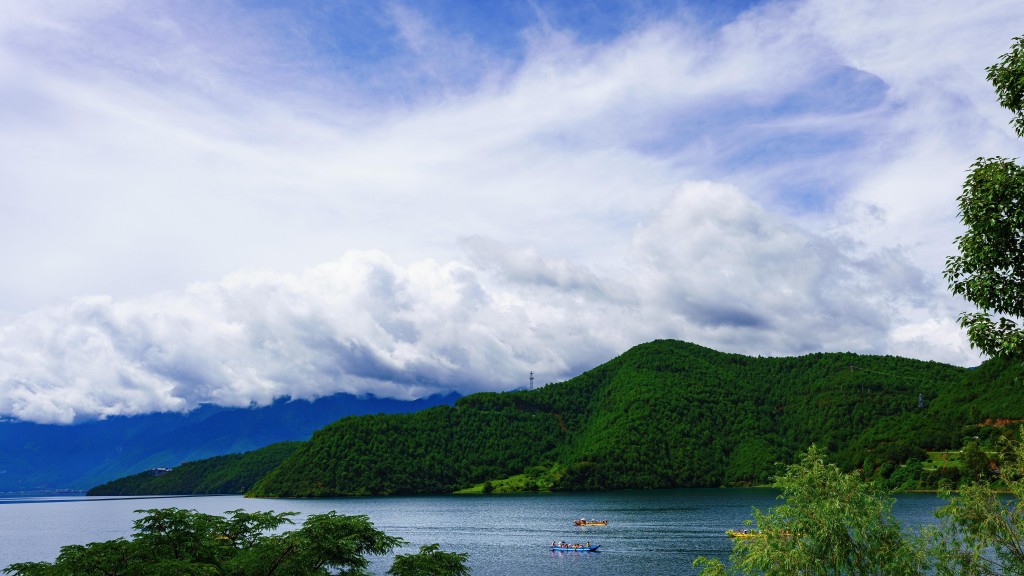 超美泸沽湖旅游风景摄影