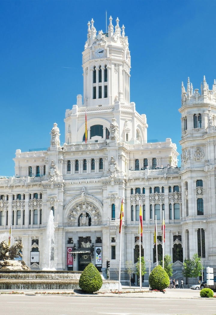 西班牙马德里皇宫风景图片