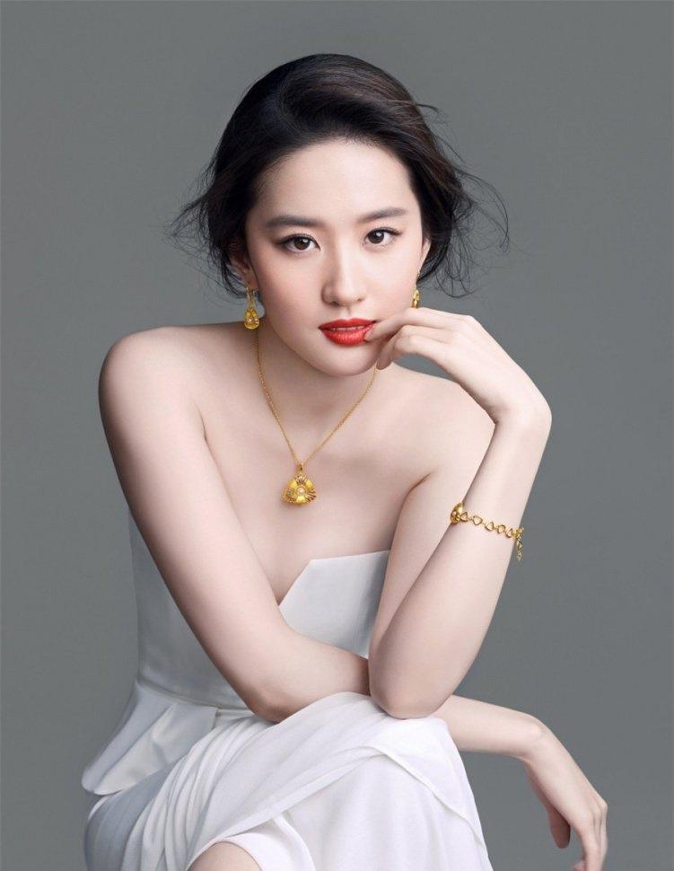 古典美女刘亦菲 珠宝广告摄影